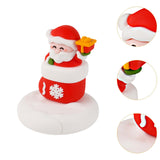 Maxbell Christmas Cell Phone Holder Desk Ornament for Living Room Indoor Shop Window Santa Claus
