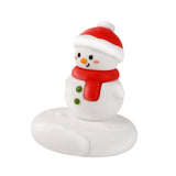 Maxbell Christmas Cell Phone Holder Desk Ornament for Living Room Indoor Shop Window Christmas Snowman