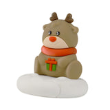 Maxbell Christmas Cell Phone Holder Desk Ornament for Living Room Indoor Shop Window Christmas elk