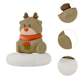 Maxbell Christmas Cell Phone Holder Desk Ornament for Living Room Indoor Shop Window Christmas elk