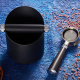 Maxbell Coffee Knock Box Space Saving Compact Espresso Bucket for Hotel Kitchen Cafe