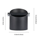 Maxbell Coffee Knock Box Space Saving Compact Espresso Bucket for Hotel Kitchen Cafe