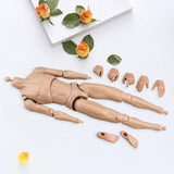 Maxbell 1/6 Scale Male Body DIY Miniature Lightweight Collection Action Figure Model