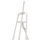 Maxbell Wooden Art Easel Painting Easel for Artist Art Supplies Stand Floor Painting white