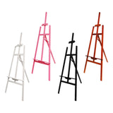 Maxbell Wooden Art Easel Painting Easel for Artist Art Supplies Stand Floor Painting white