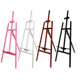 Maxbell Wooden Art Easel Painting Easel for Artist Art Supplies Stand Floor Painting white