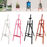 Maxbell Wooden Art Easel Painting Easel for Artist Art Supplies Stand Floor Painting white