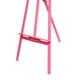 Maxbell Wooden Art Easel Painting Easel for Artist Art Supplies Stand Floor Painting pink