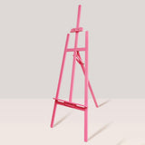 Maxbell Wooden Art Easel Painting Easel for Artist Art Supplies Stand Floor Painting pink