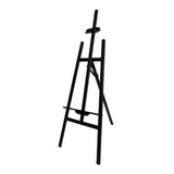 Maxbell Wooden Art Easel Painting Easel for Artist Art Supplies Stand Floor Painting black