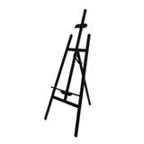 Maxbell Wooden Art Easel Painting Easel for Artist Art Supplies Stand Floor Painting black