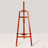 Maxbell Wooden Art Easel Painting Easel for Artist Art Supplies Stand Floor Painting brown