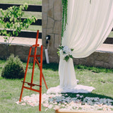 Maxbell Wooden Art Easel Painting Easel for Artist Art Supplies Stand Floor Painting brown