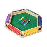 Maxbell Dice Board Game Traditional Family Bar Tabletop with Dices Home Puzzle Game Multi