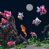 Maxbell Miniature Diver Action Figure Simulation for Aquarium Fish Tank Favors Orange