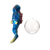 Maxbell Miniature Diver Action Figure Simulation for Aquarium Fish Tank Favors Blue