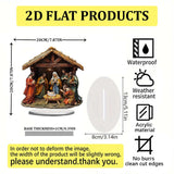 Maxbell Jesus Birth Figurine Crafts Christmas Statue for Living Room Desktop Bedroom