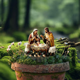 Maxbell Jesus Birth Yard Signs Decor Garden Yard Stake for Yard Landscape Lawn Decoration