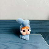 Maxbell 5Pcs Cute Mini Doll Figures Unique Gift Ornament for Girls Boys Adults Women Style A