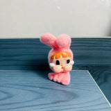Maxbell 5Pcs Cute Mini Doll Figures Unique Gift Ornament for Girls Boys Adults Women Style B
