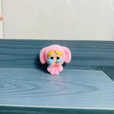 Maxbell 5Pcs Cute Mini Doll Figures Unique Gift Ornament for Girls Boys Adults Women Style B