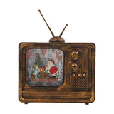 Maxbell Christmas Musical Box Retro Crafts Night Light for Gifts Bookshelf Christmas style  C