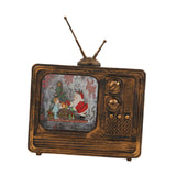 Maxbell Christmas Musical Box Retro Crafts Night Light for Gifts Bookshelf Christmas style  C