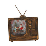 Maxbell Christmas Musical Box Retro Crafts Night Light for Gifts Bookshelf Christmas style  C