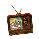 Maxbell LED Christmas TV Music Box Christmas Decoration for Birthday Gifts Bookshelf