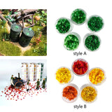 Maxbell 5 Pieces Simulation Leaves for Game Terrain Train Models Microlandscapes Style A