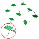 Maxbell 5 Pieces Simulation Leaves for Game Terrain Train Models Microlandscapes Style A
