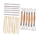 Maxbell 22Pcs Clay Tools Sculpting Easy to Use for Drawing Crafting Supplies Dotting
