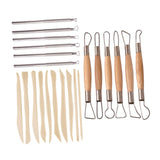 Maxbell 22Pcs Clay Tools Sculpting Easy to Use for Drawing Crafting Supplies Dotting