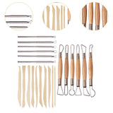 Maxbell 22Pcs Clay Tools Sculpting Easy to Use for Drawing Crafting Supplies Dotting