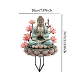 Maxbell Garden Buddha Yard Sign Bohemian Landscape Ornament for Pathway Walkway Yard