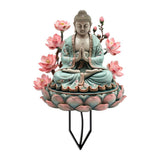 Maxbell Garden Buddha Yard Sign Bohemian Landscape Ornament for Pathway Walkway Yard
