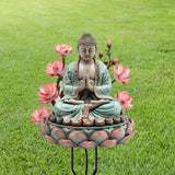 Maxbell Garden Buddha Yard Sign Bohemian Landscape Ornament for Pathway Walkway Yard