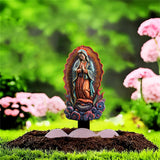 Maxbell Christmas Outdoor Virgin Statue Religious Portrait Decoration for Home Decor