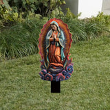 Maxbell Christmas Outdoor Virgin Statue Religious Portrait Decoration for Home Decor