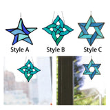 Maxbell Window Hanging Party Christmas Decoration for Holiday New Year Festival Style A