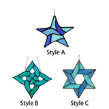 Maxbell Window Hanging Party Christmas Decoration for Holiday New Year Festival Style A
