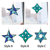 Maxbell Window Hanging Party Christmas Decoration for Holiday New Year Festival Style A