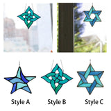 Maxbell Window Hanging Party Christmas Decoration for Holiday New Year Festival Style A