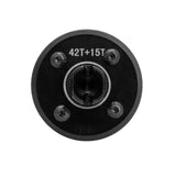 Maxbell 1:8 42T 15T RC Car Replacement Differential Upgrade for Enhances Performance Black