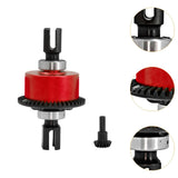 Maxbell 1:8 42T 15T RC Car Replacement Differential Upgrade for Enhances Performance Red