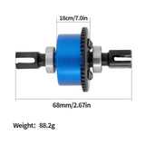 Maxbell 1:8 42T 15T RC Car Replacement Differential Upgrade for Enhances Performance Blue
