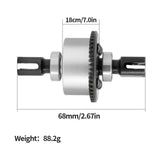 Maxbell 1:8 42T 15T RC Car Replacement Differential Upgrade for Enhances Performance Silver