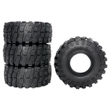 Maxbell 4Pcs 1/10 RC Wheels and Tires Easy to Install RC Tires for SCX10 RC Car