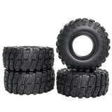 Maxbell 4Pcs 1/10 RC Wheels and Tires Easy to Install RC Tires for SCX10 RC Car