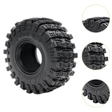 Maxbell 4Pcs 1/10 RC Wheels and Tires Easy to Install RC Tires for SCX10 RC Car